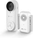 EZVIZ 2K Doorbell, 3MP Wireless Video Doorbell Kit
