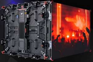 RN Series finished product Cabinets and module LED Type : SMD1515, Module Size(W*H mm) : 250x250 , Panel Size(W*H*D mm) : 500x500x73, pixel per cabinet 192 x 192