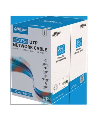 Dahua 305m U/UTP sCAT5E Network cable (White, CPR Eca)