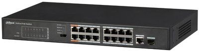 Dahua 16-Port FE PoE+ 1-Port Gigabit Combo PoE Switch