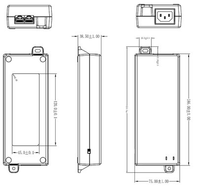 Dahua 75W PoE Midspan