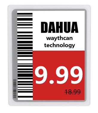Dahua Electronic Shelf Label (ESL)