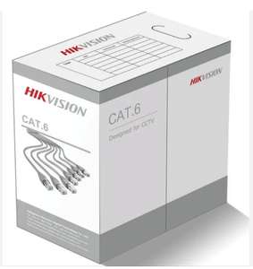 Hikvision CAT6 U/UTP Network Cable (Solid Copper, 0.5mm)