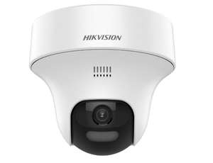 Hikvision 3K Two Way Audio & Siren Fixed Bullet PT Turret