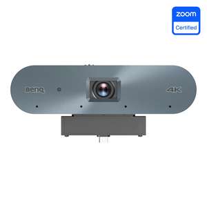 Zoom™ Certified BenQ Board Smart Camera Optimized for the RP04/RM04 Enhanced 4K UHD video AI auto framing Active noise cancellation