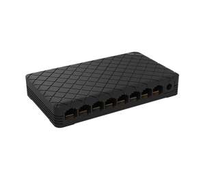 8-Port 10/100 Mbps Desktop Switch PORT: 8× 10/100 Mbps RJ45 Ports Desktop Plastic Case