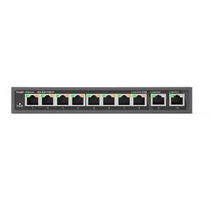 Ruijie RG-ES110D-P - 8*10/100 Mbps PoE/PoE+ Ports RG-ES100 Series Unmanaged Switch (RG-ES110D-P)