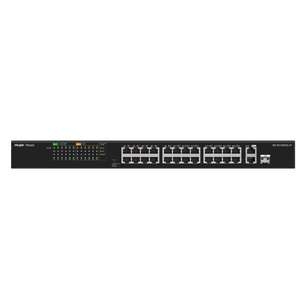 Ruijie 24-Port 10/100 Mbps with 2-Port Gigabit Unmanaged PoE Switch