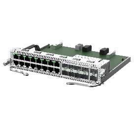 16 RJ45 Ports with 8 SFP's Card for NBS6000 series switch