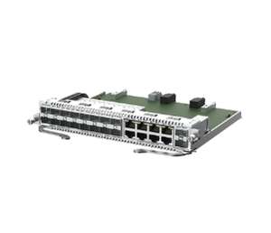 16 SPF's and 8 RJ45 ports card for NBS6000 switch