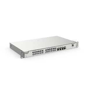 24-Port L2+ Managed 10G Switch, 24 Gigabit RJ45 Ports, 4 *10G SFP+ Slots,19-inch Rack-mountable Steel Case, Static Routing