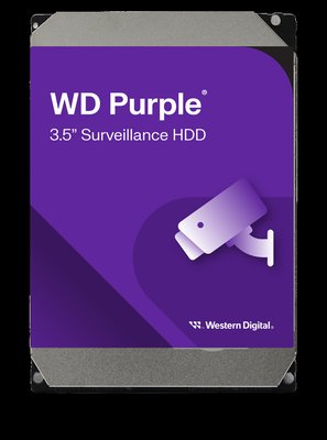 High-reliability hard drive designed for continuous operation in surveillance systems.